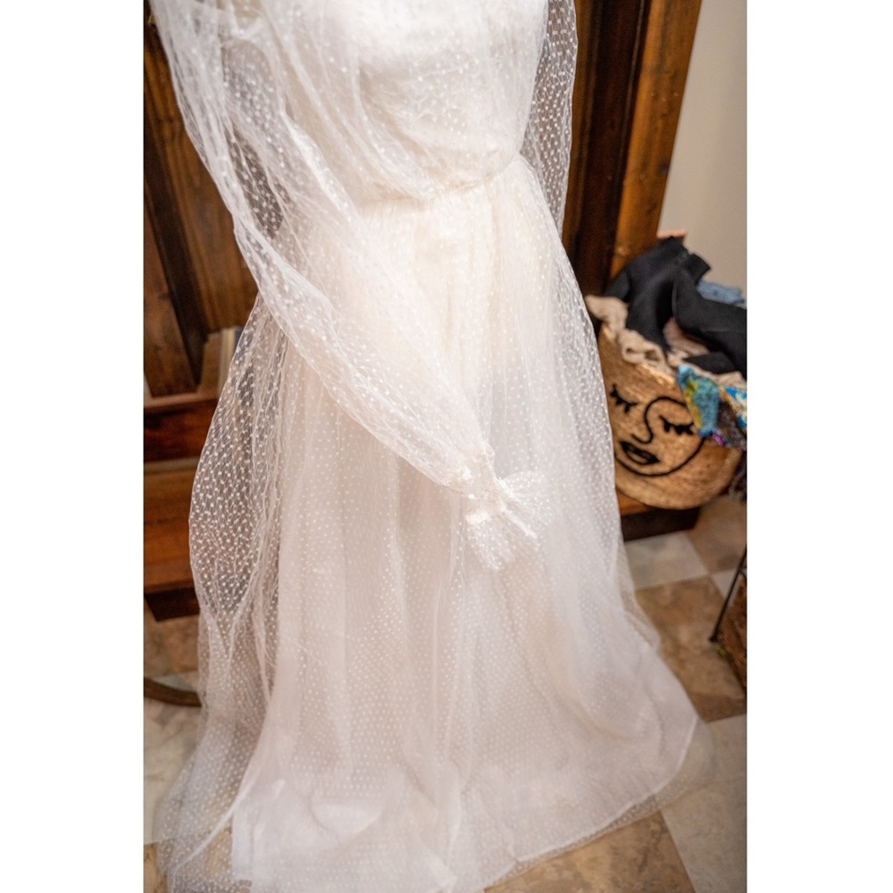 Gorgeous Netted & Dotted Dress